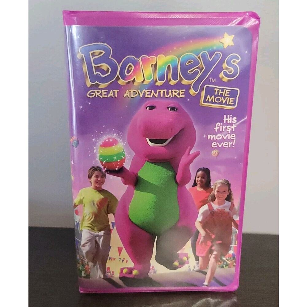 Barney's Great Adventure - The Movie (VHS-1998) Clamshell